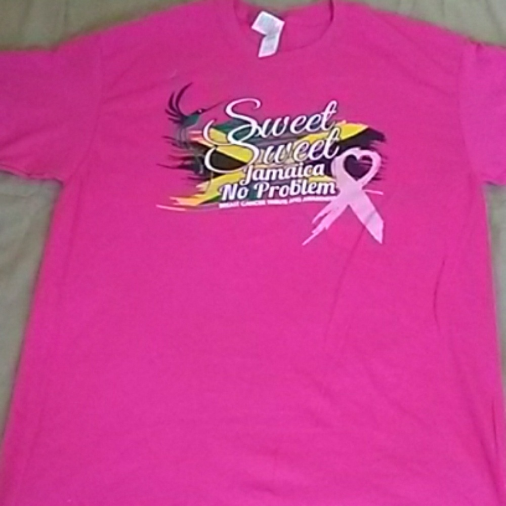 Tee shirt by the Jamaican Association to contribut